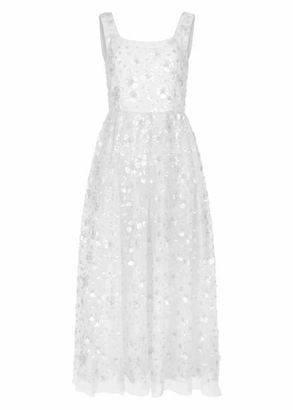 Celeste Dress Dresses - JessaKae - Celeste Dress - Soul White / XXS