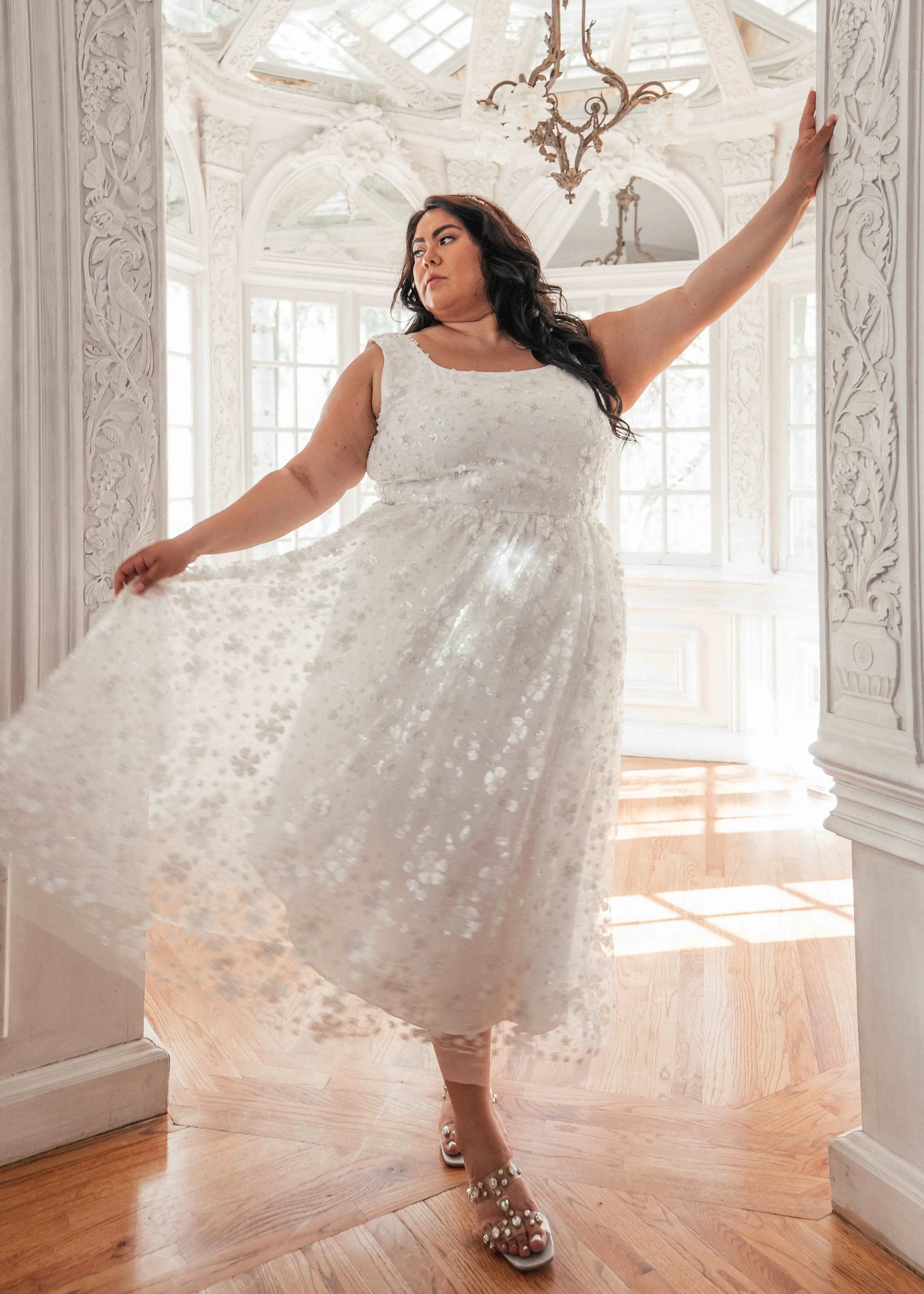 Celeste Dress Dresses - JessaKae - Celeste Dress - Soul White / XXS