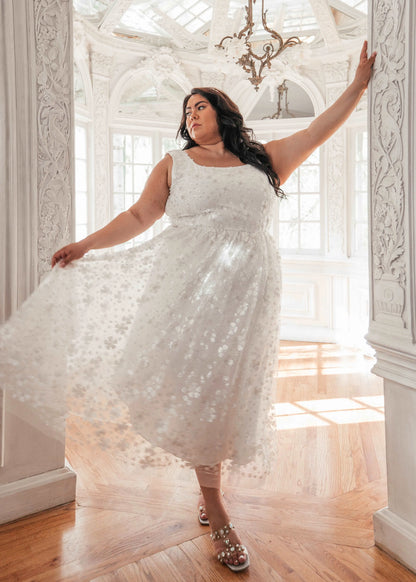 Celeste Dress Dresses - JessaKae - Celeste Dress - Soul White / XXS