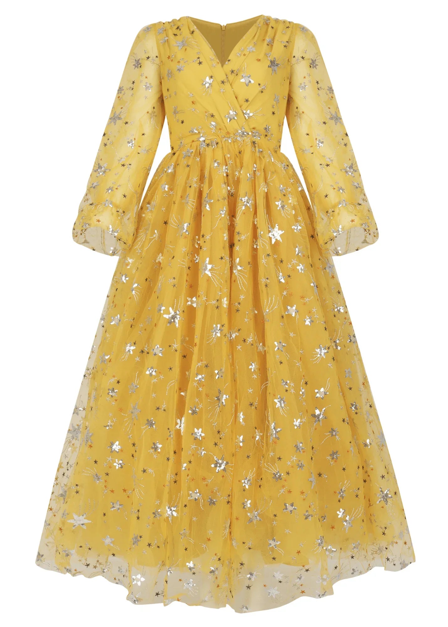 Celestia Dress Dresses - JessaKae - Celestia Dress - Sun Gold / XXS