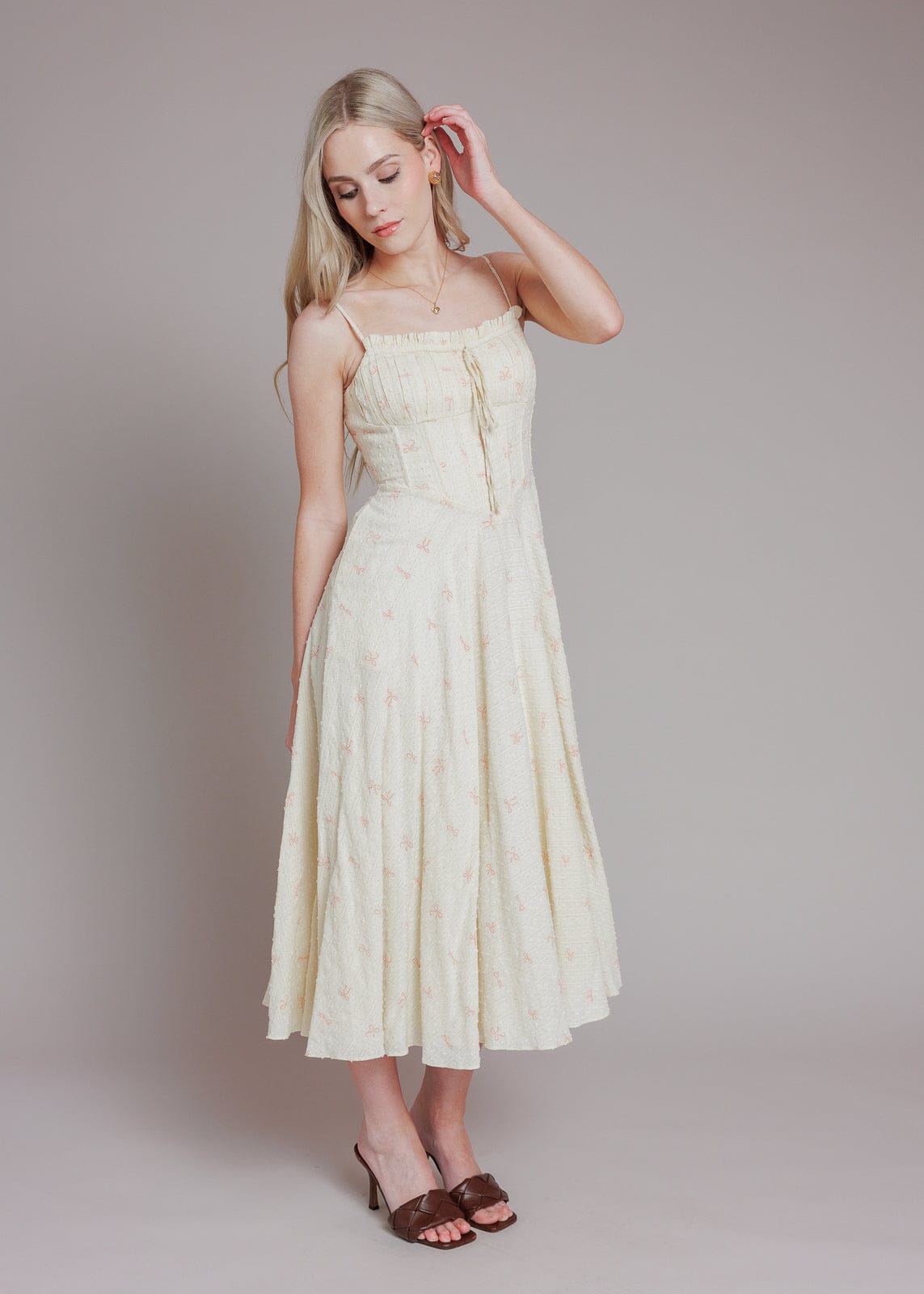 chic size inclusive model wearing JessaKae Cherie Dress Dresses