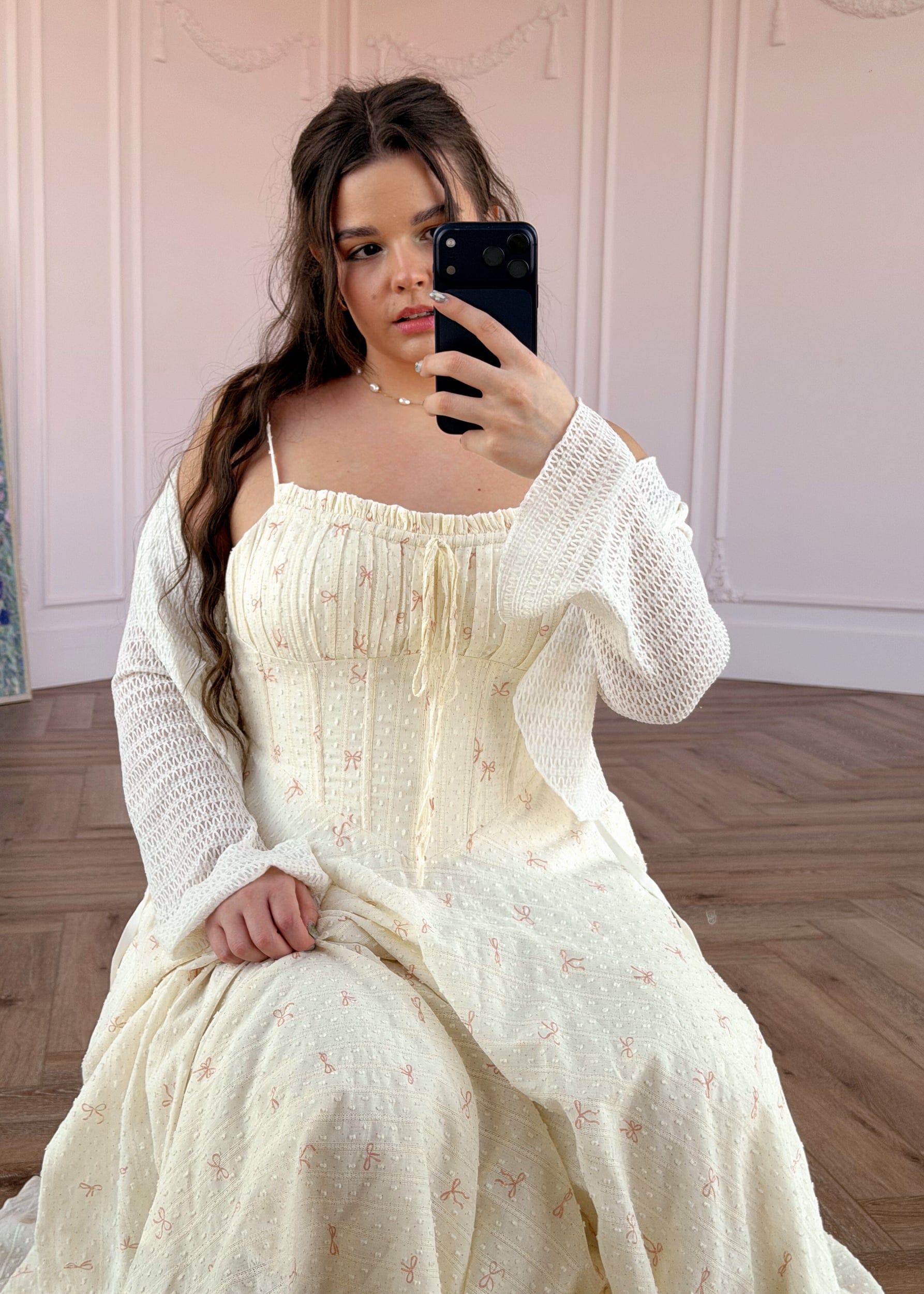 chic size inclusive model wearing JessaKae Cherie Dress Dresses