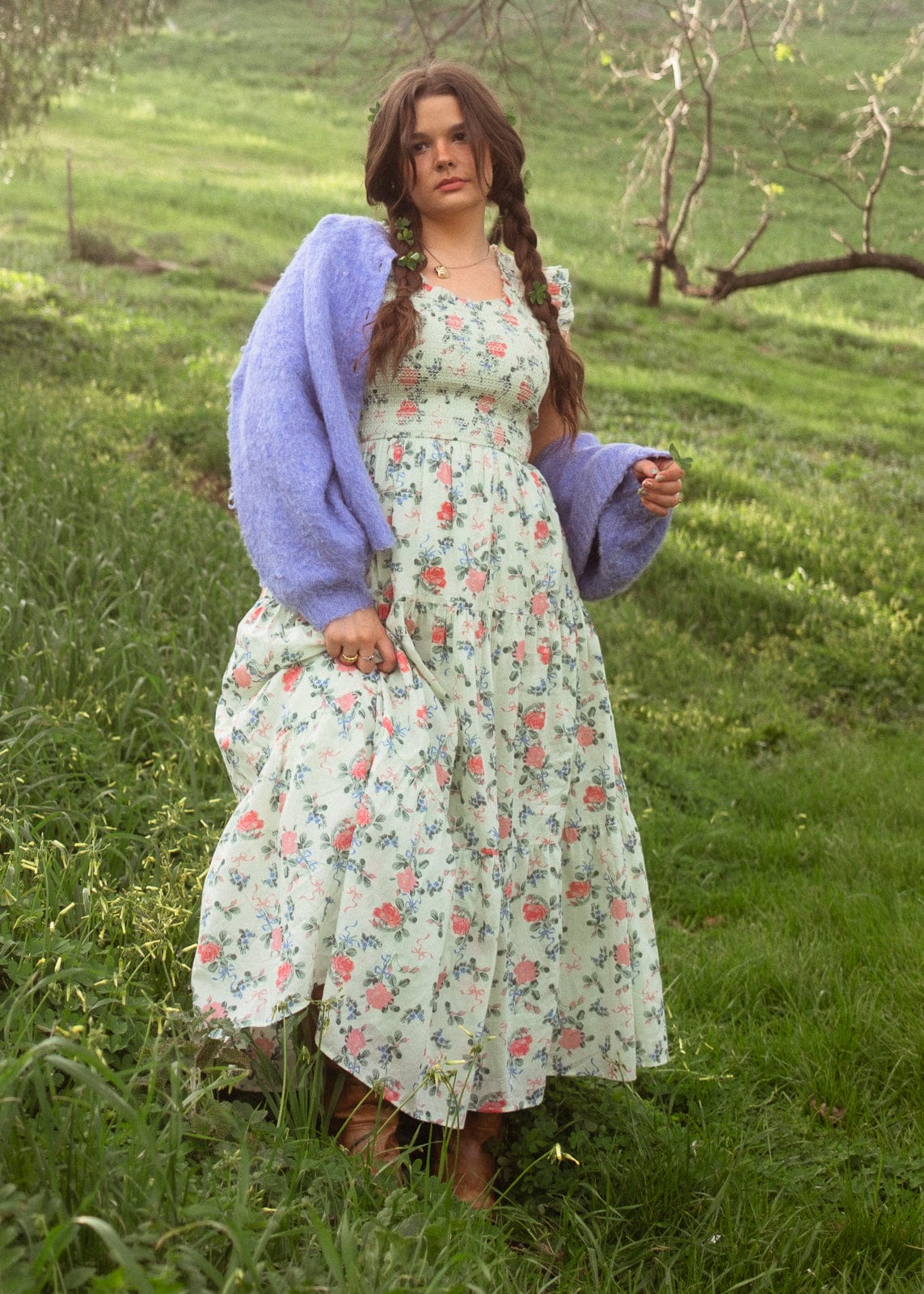 chic size inclusive model wearing JessaKae Chloe Dress Dresses