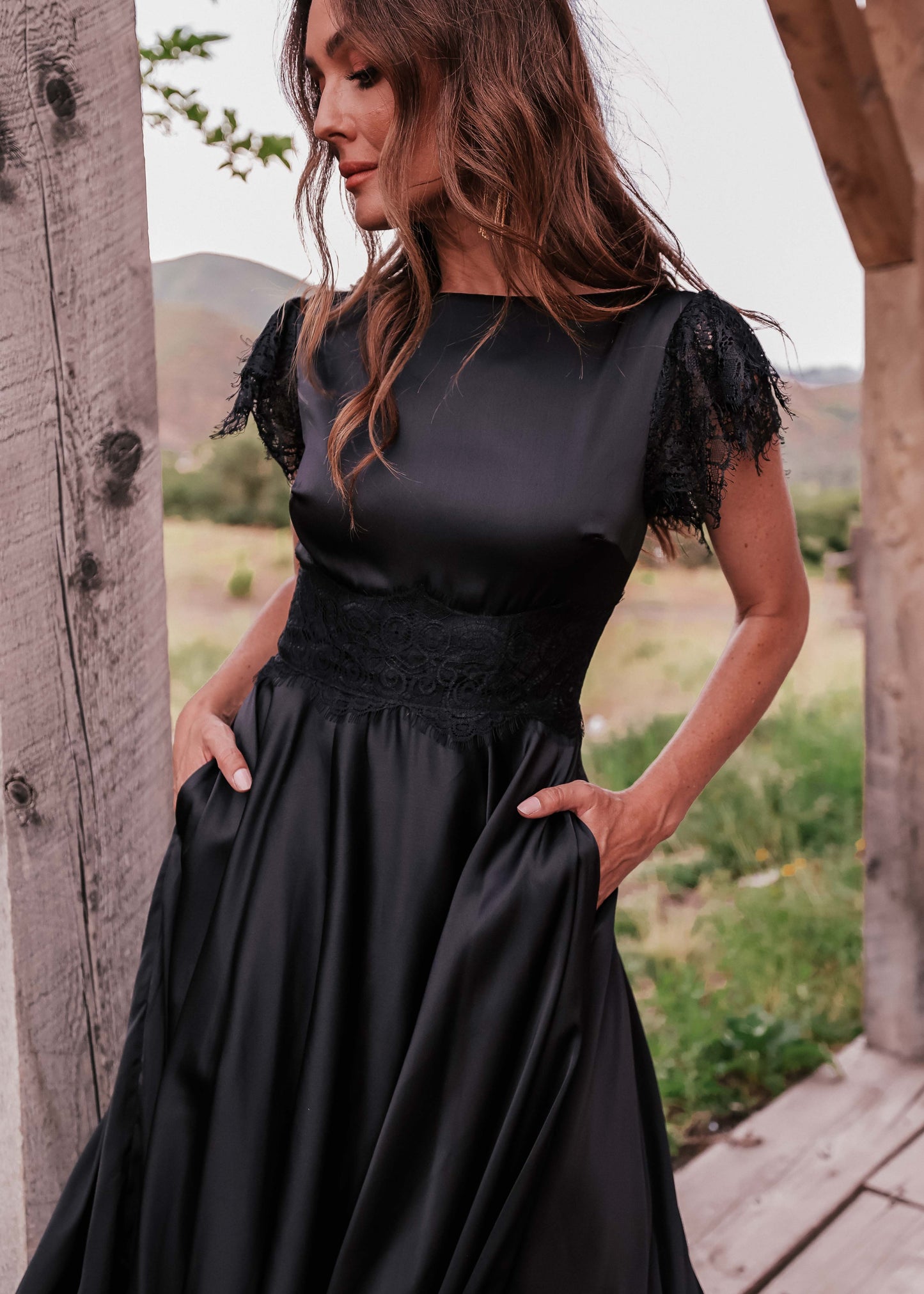 Circe Dress Dresses - JessaKae - Circe Dress_Black / XS