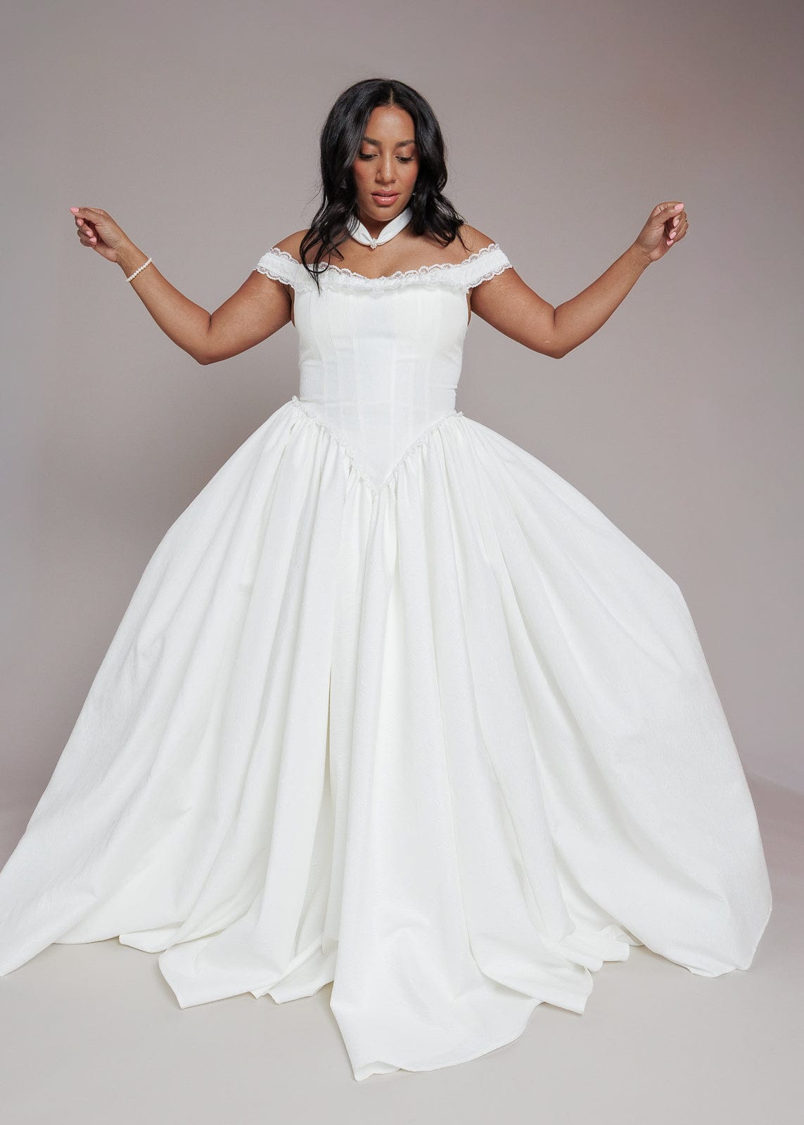 chic size inclusive model wearing JessaKae Coco Dress Dresses