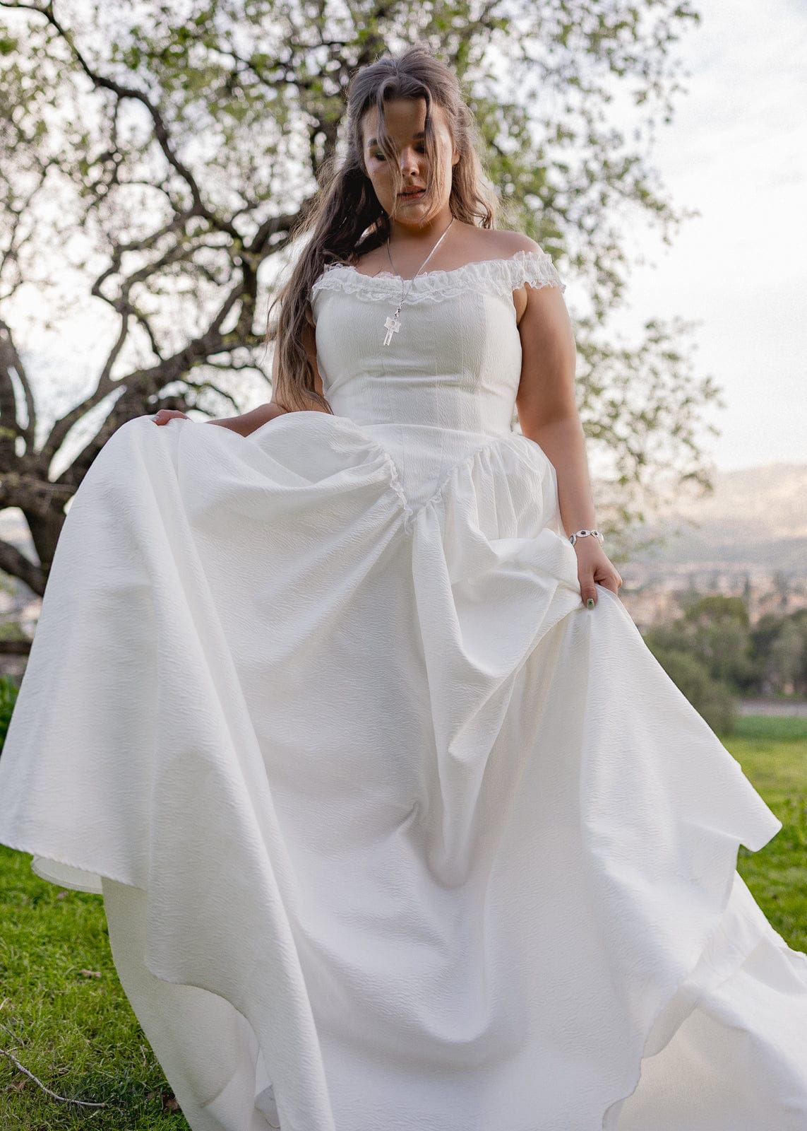 chic size inclusive model wearing JessaKae Coco Dress Dresses