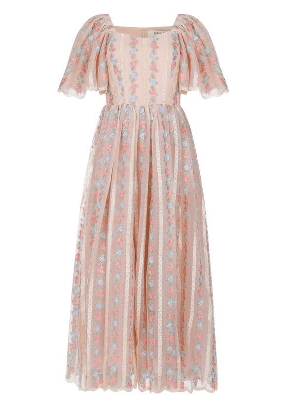 Colette Dress - Blush Elegance