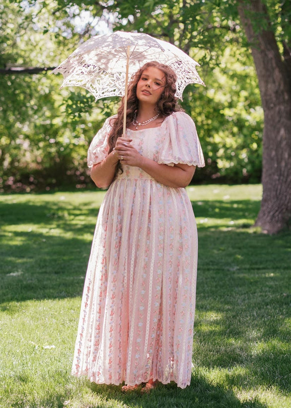 Colette Dress - Blush Elegance