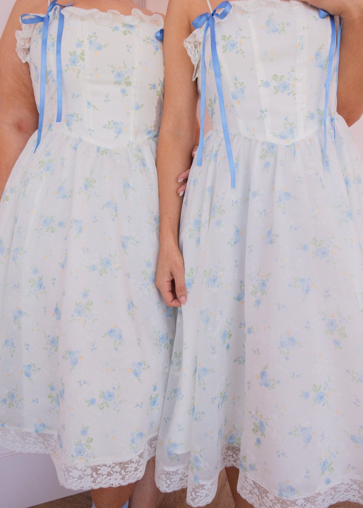 chic size inclusive model wearing JessaKae Coquette Dress Dresses