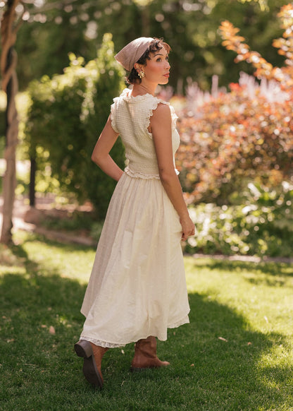 chic size inclusive model wearing JessaKae Courtney Dress