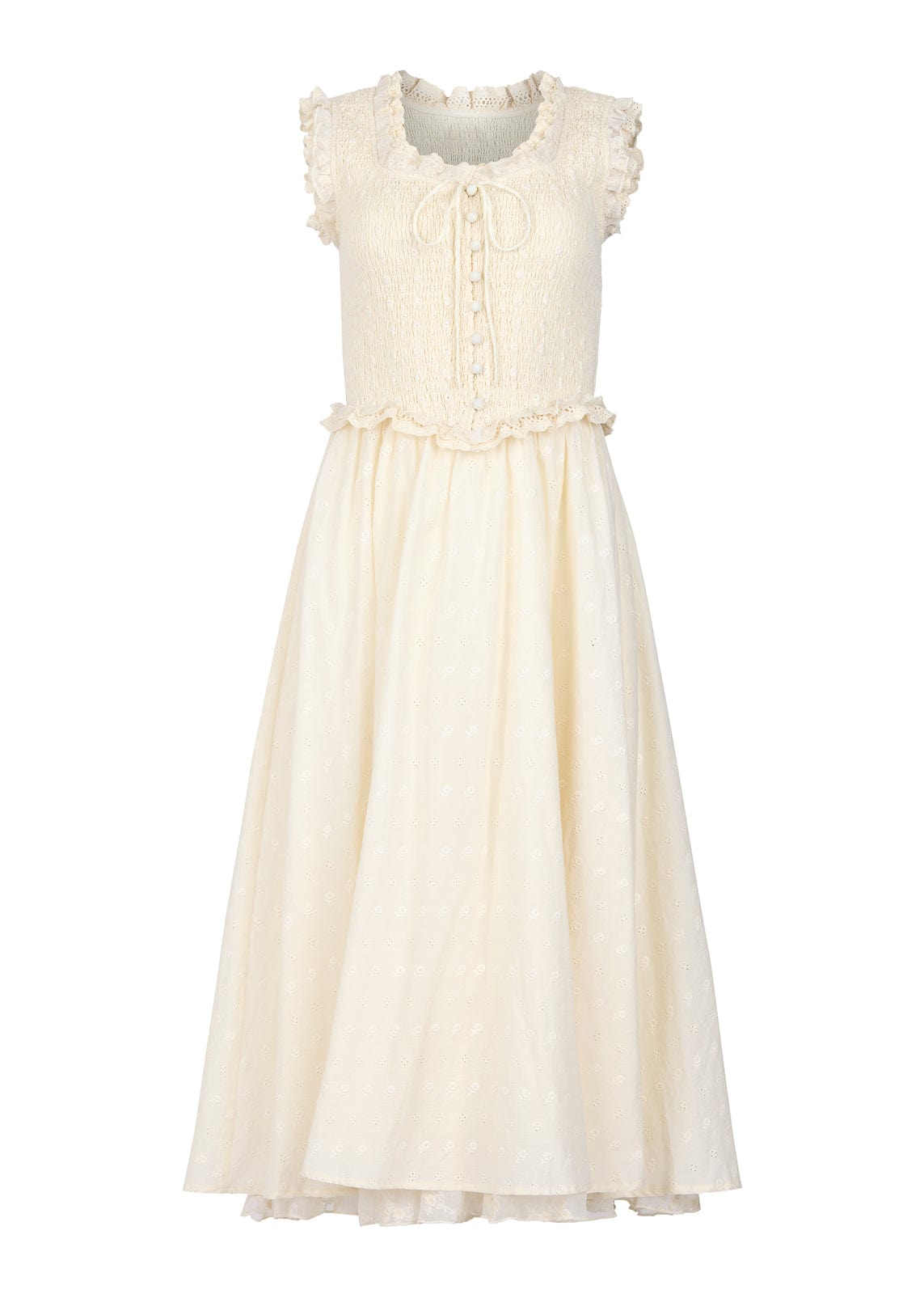 chic size inclusive model wearing JessaKae Courtney Dress