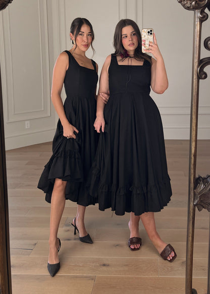 chic size inclusive model wearing JessaKae Daze Dress Dresses