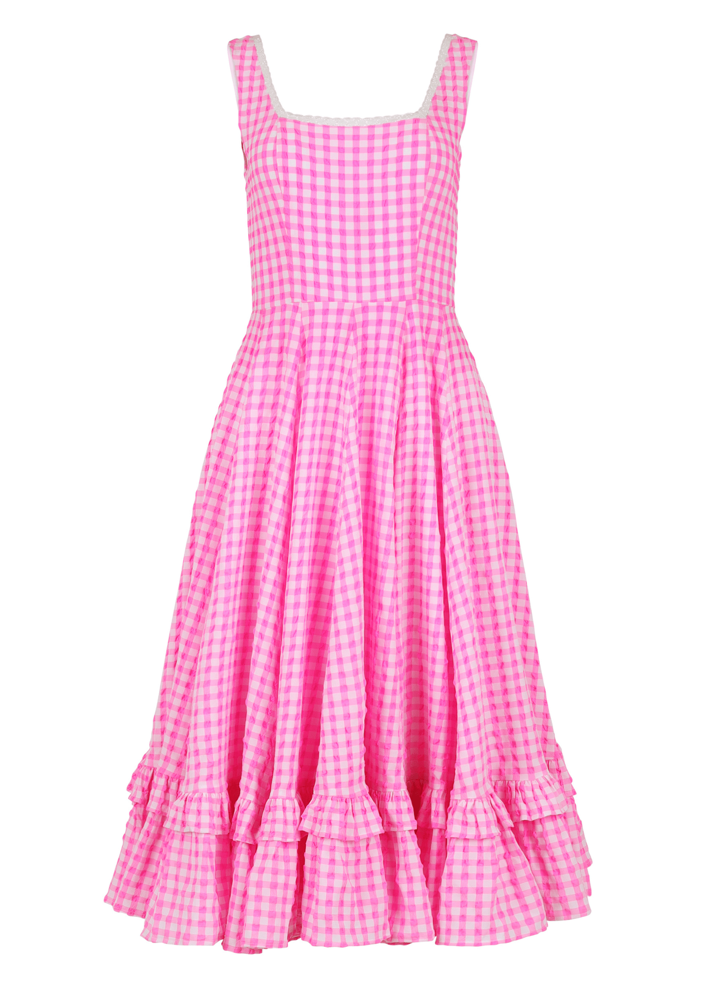 Daze Dress - Pink Gingham