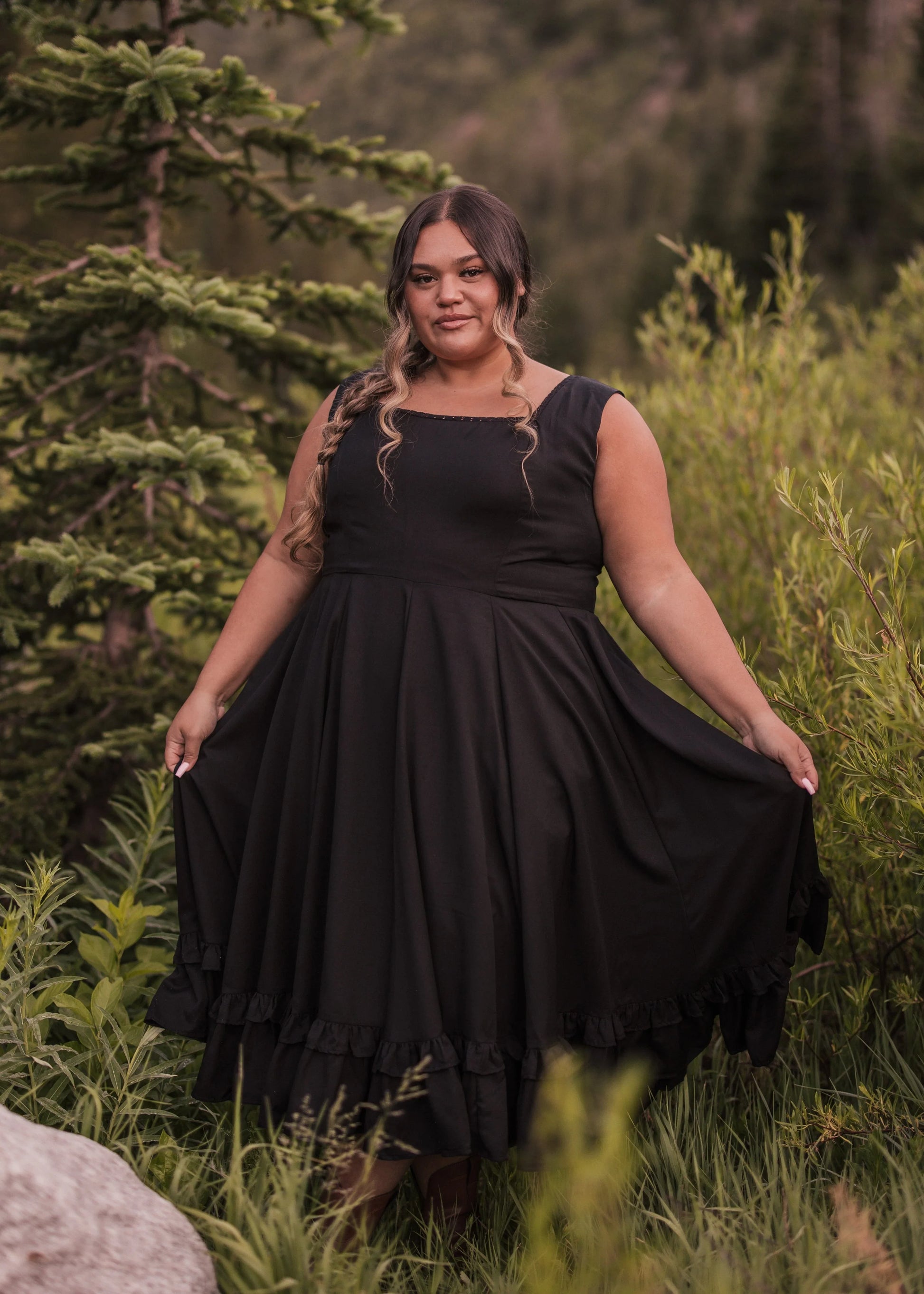 Daze Dress Dresses - JessaKae - Daze Dress - Black / XXS