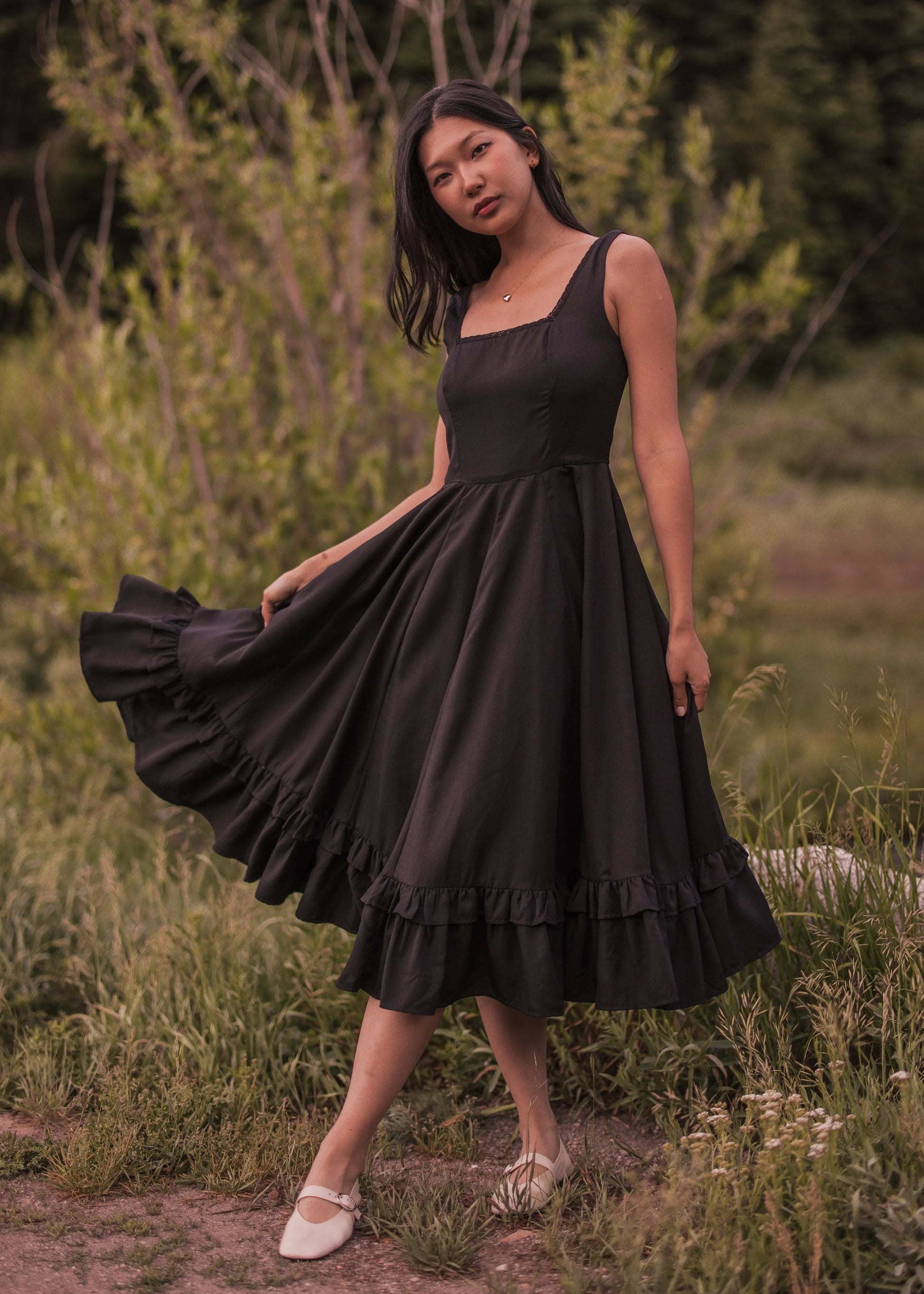 Daze Dress Dresses - JessaKae - Daze Dress - Black / XXS
