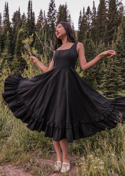 Daze Dress Dresses - JessaKae - Daze Dress - Black / XXS