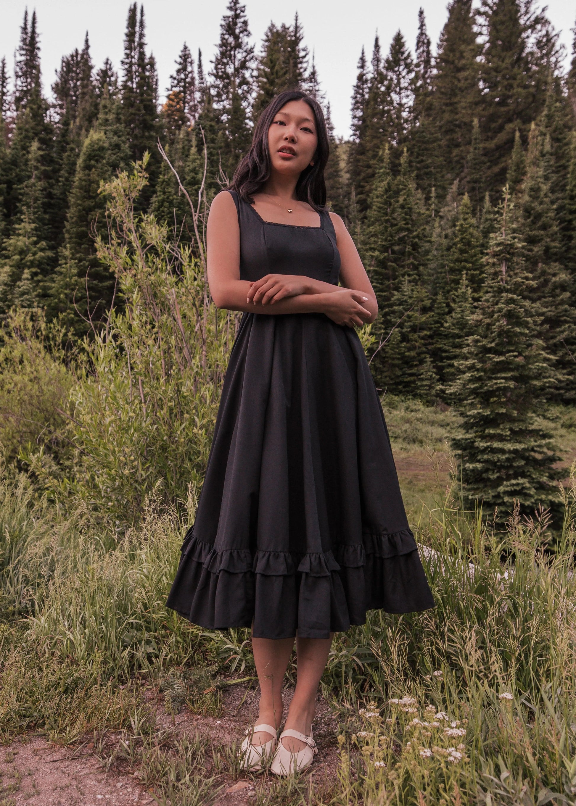 Daze Dress Dresses - JessaKae - Daze Dress - Black / XXS