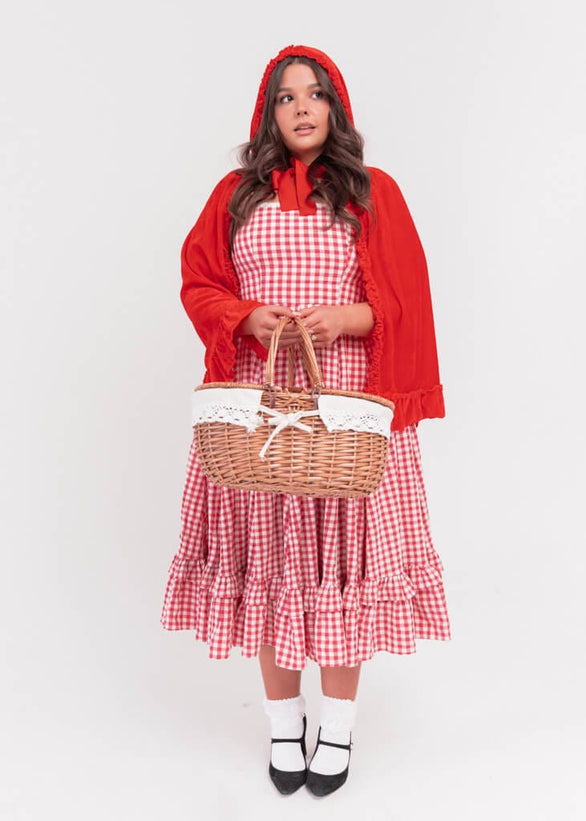 Daze Dress - Red Gingham