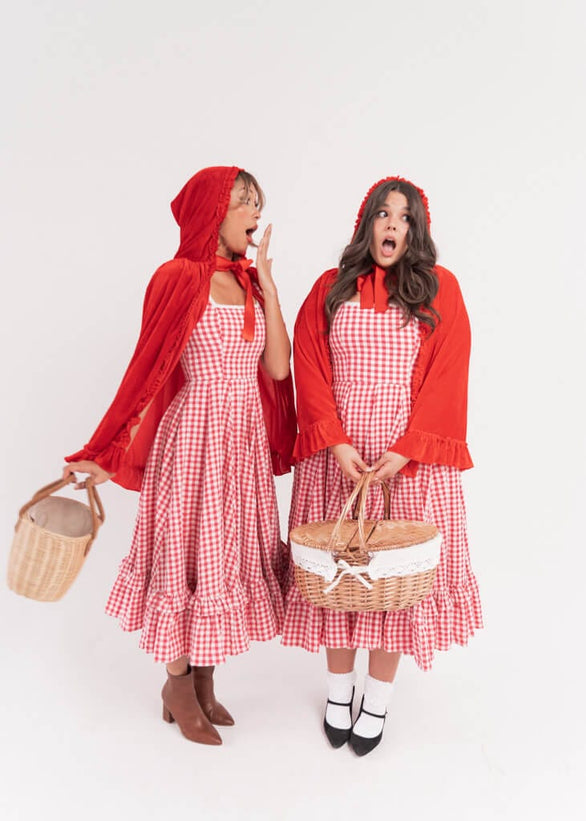 Daze Dress - Red Gingham