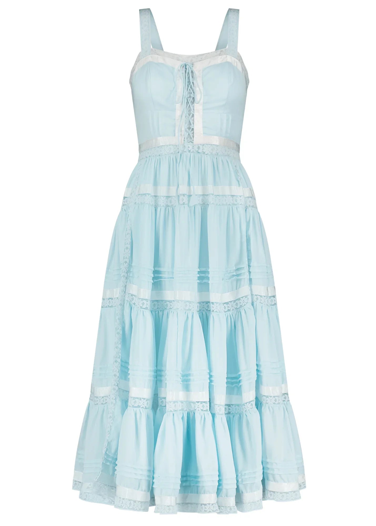 Delores Dress Dresses - JessaKae - Delores Dress - Delores Blue / XXS