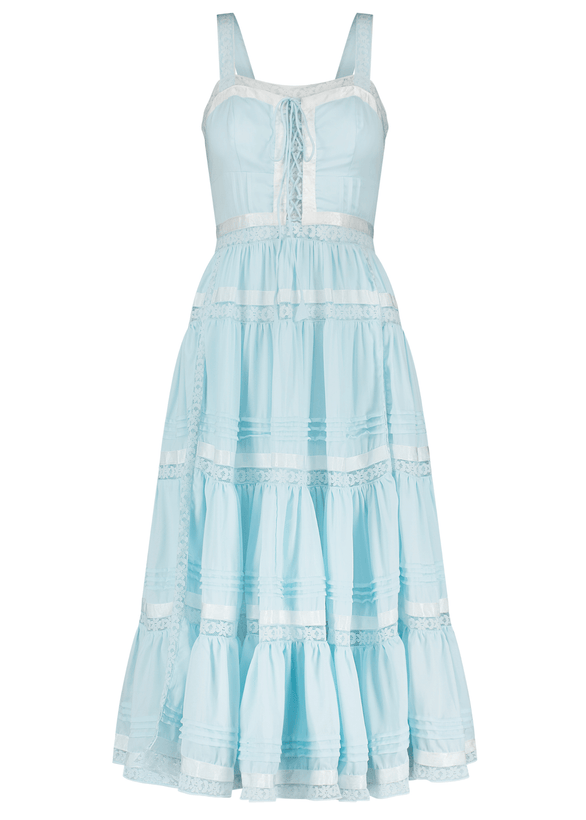 Delores Dress - Delores Blue