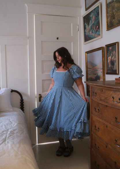 chic size inclusive model wearing JessaKae Dorothy Dress Dresses