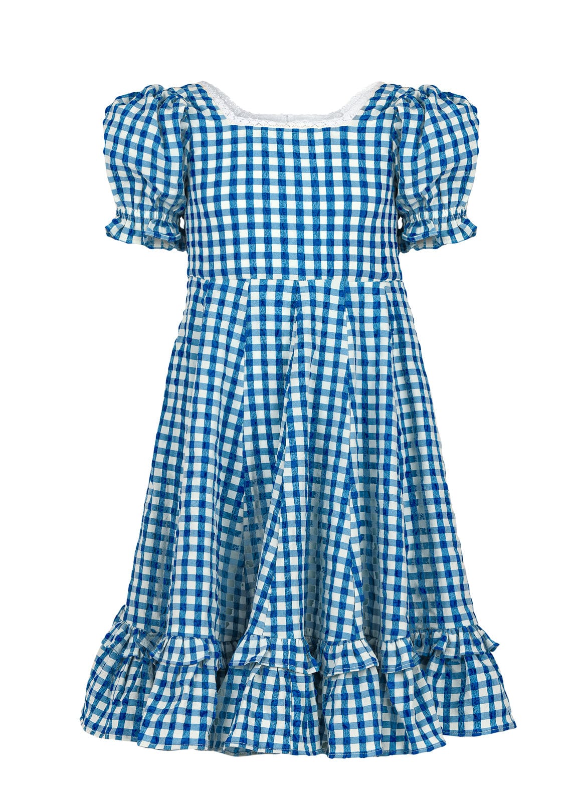 chic size inclusive model wearing JessaKae Dorothy Girls Dress