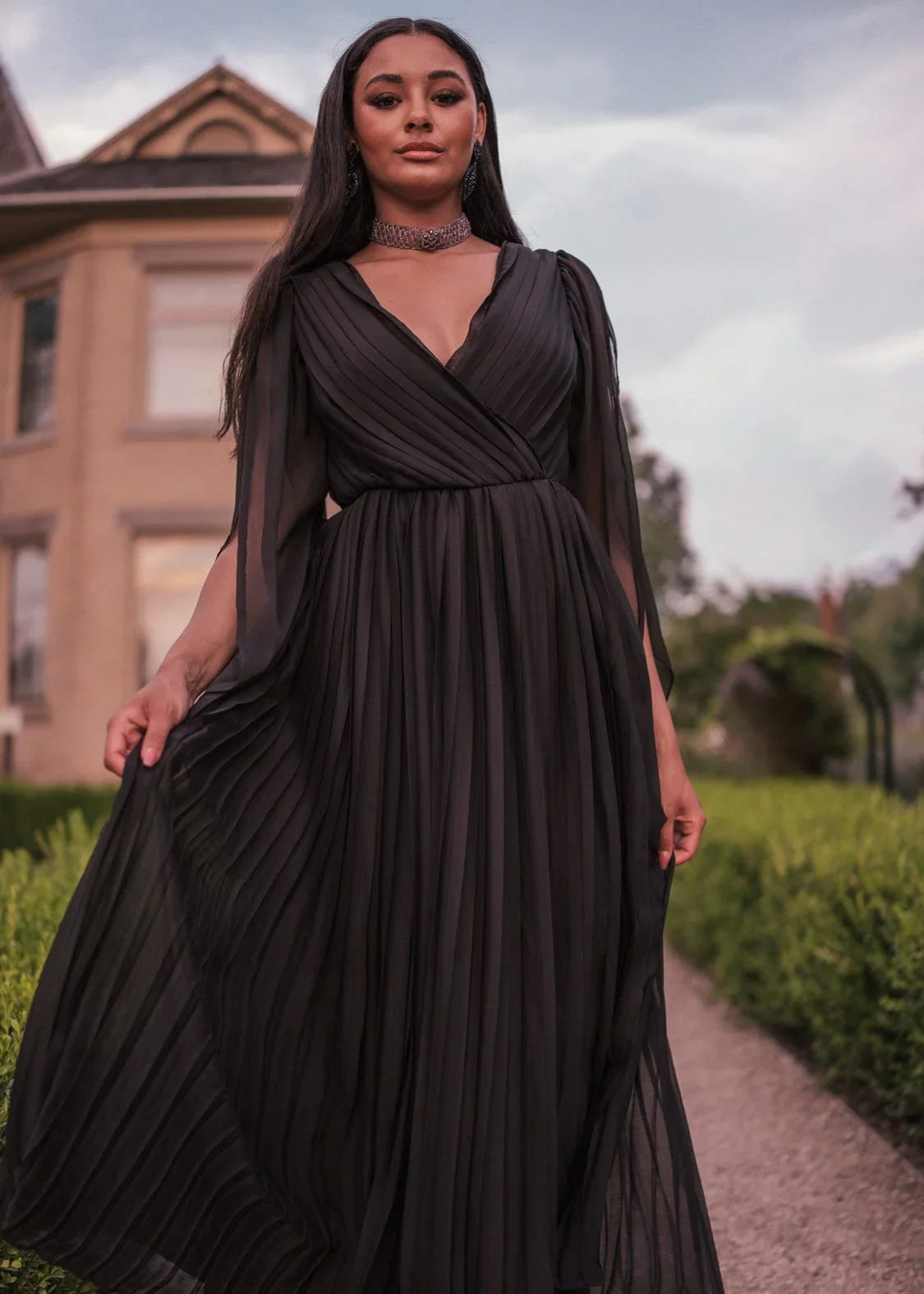 Eclipse Dress Dresses - JessaKae - Eclipse Dress - Black / XXS