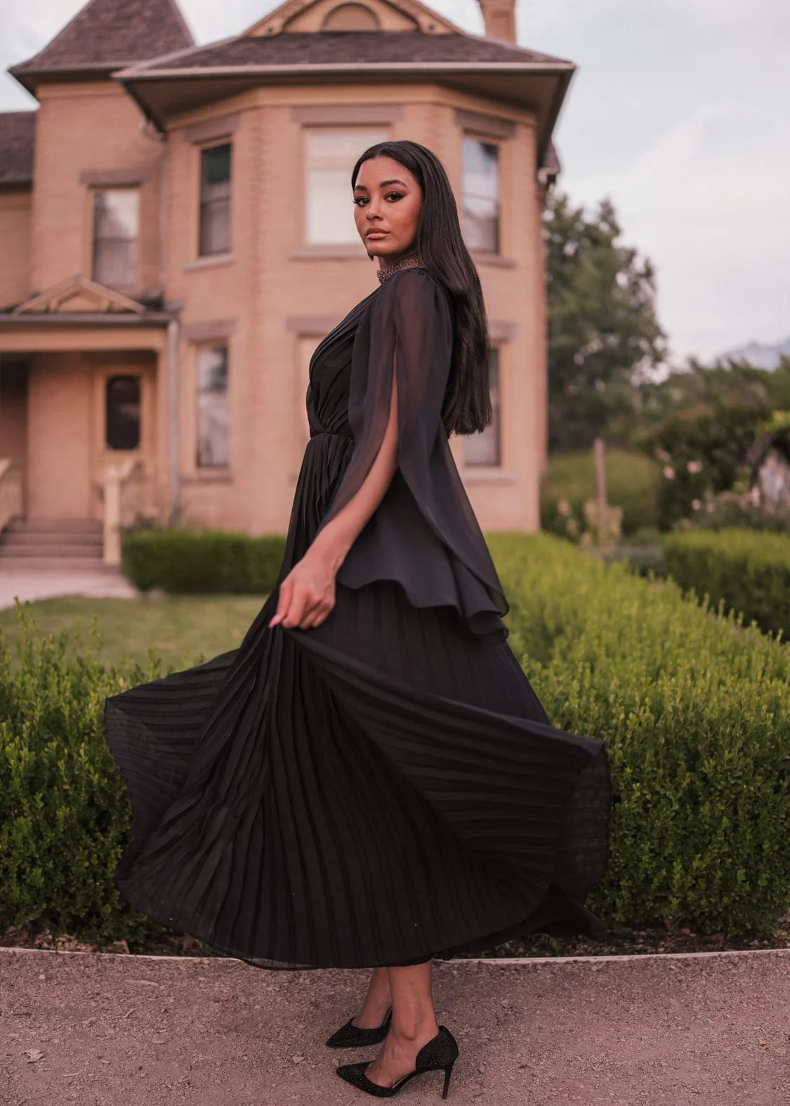 Eclipse Dress Dresses - JessaKae - Eclipse Dress - Black / XXS