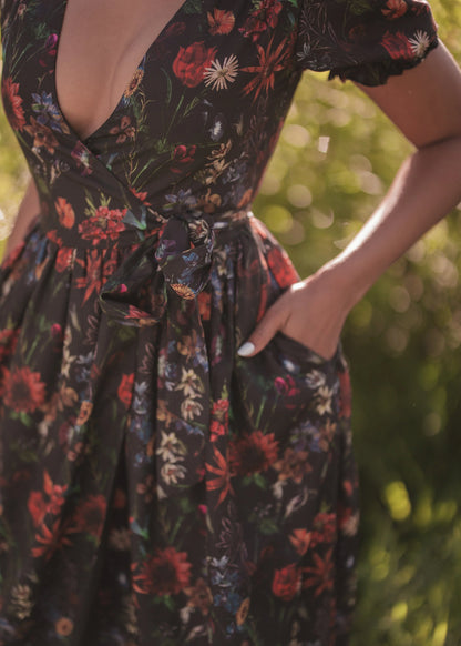 Elara Dress Dresses - JessaKae - Elara Dress - Black / XXS