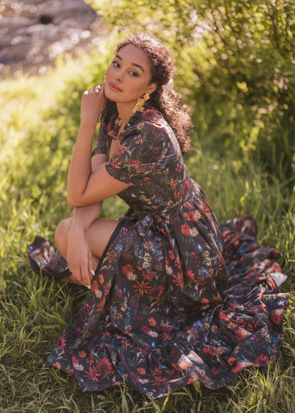 Elara Dress Dresses - JessaKae - Elara Dress - Black / XXS