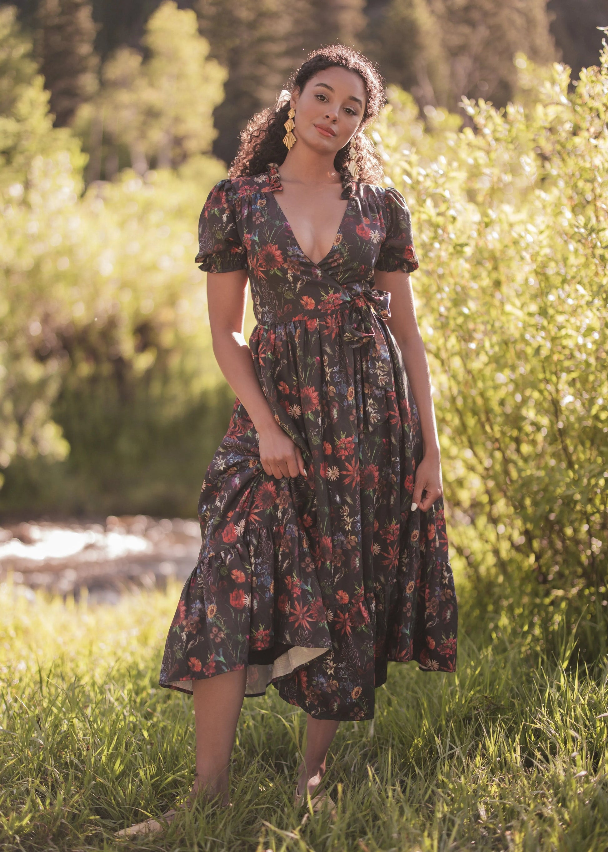 Elara Dress Dresses - JessaKae - Elara Dress - Black / XXS