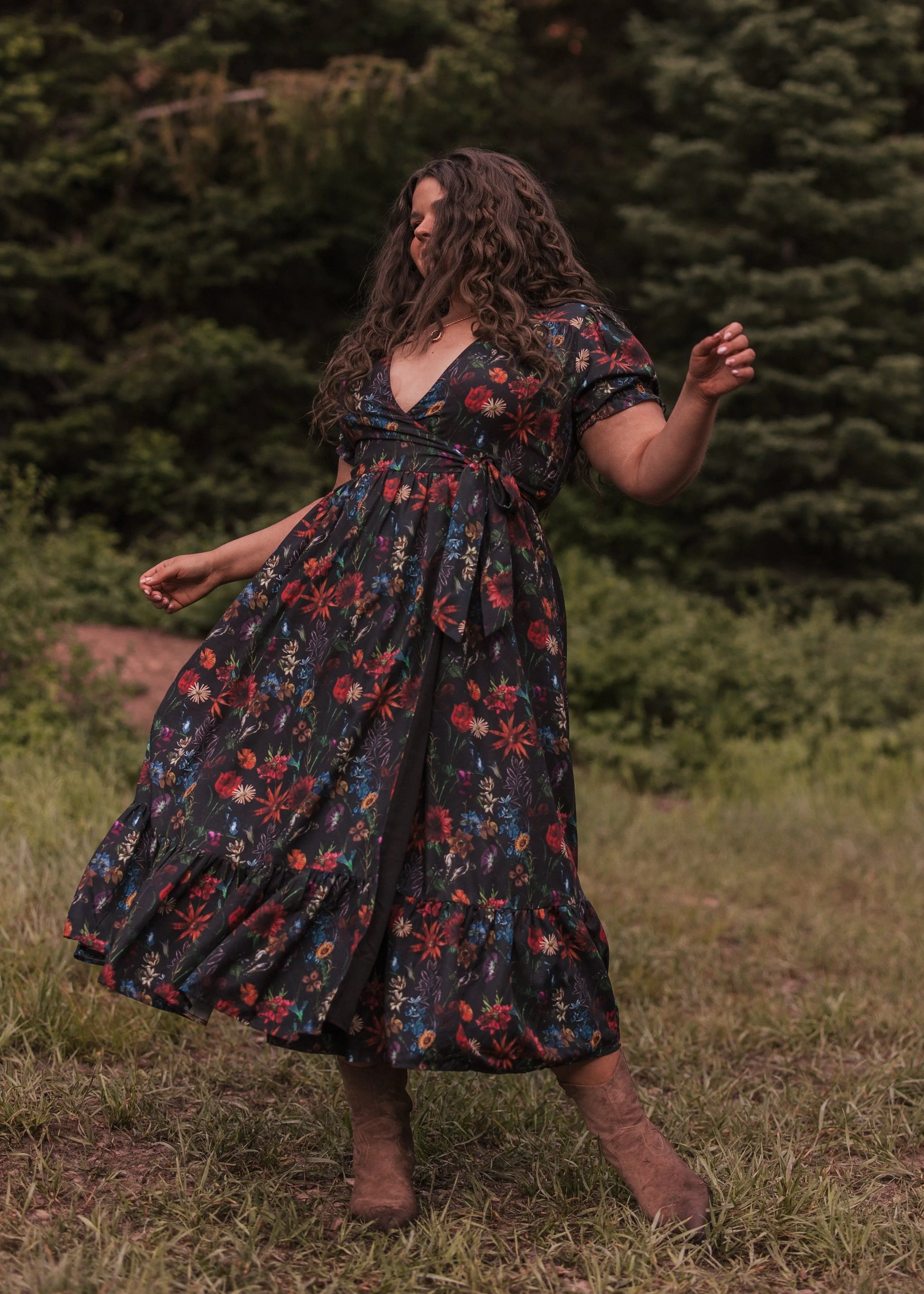 Elara Dress Dresses - JessaKae - Elara Dress - Black / XXS