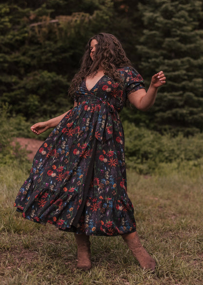 Elara Dress Dresses - JessaKae - Elara Dress - Black / XXS