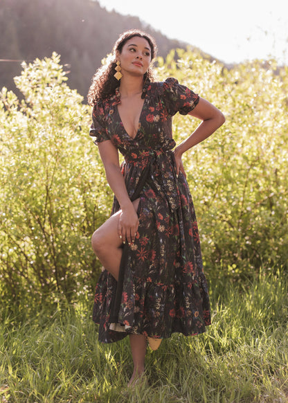 Elara Dress Dresses - JessaKae - Elara Dress - Black / XXS