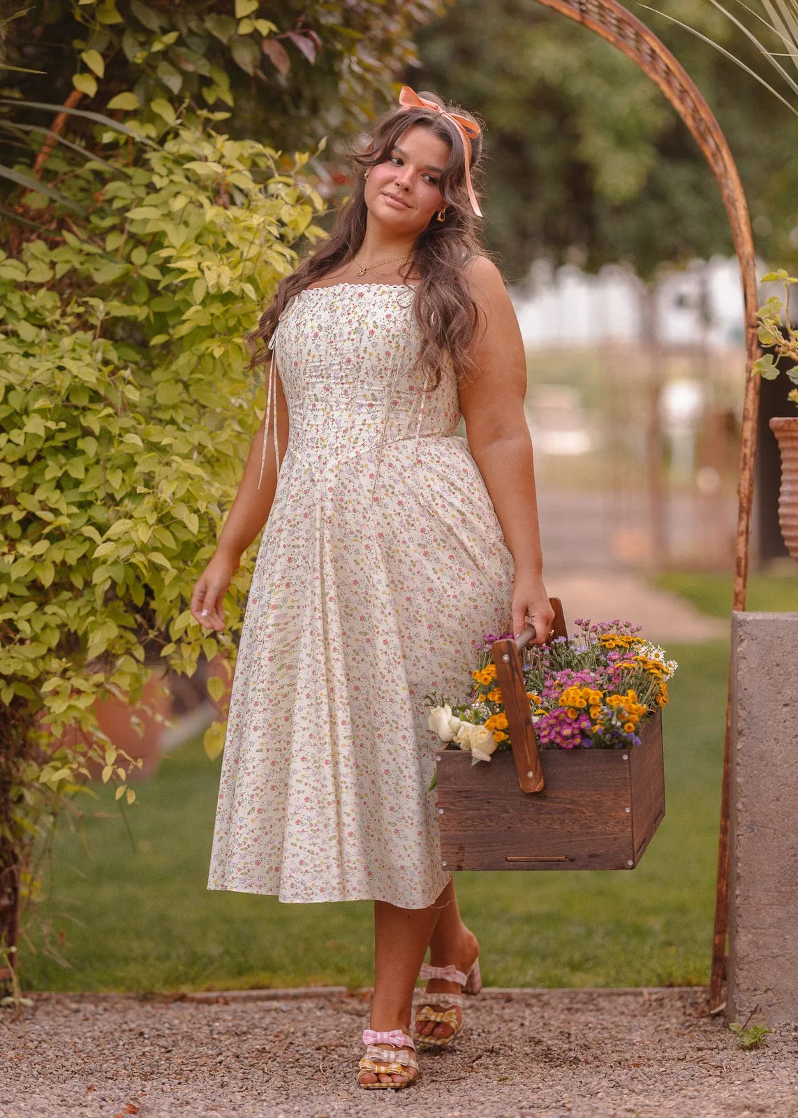 Light Cream / 16 Elise Dress