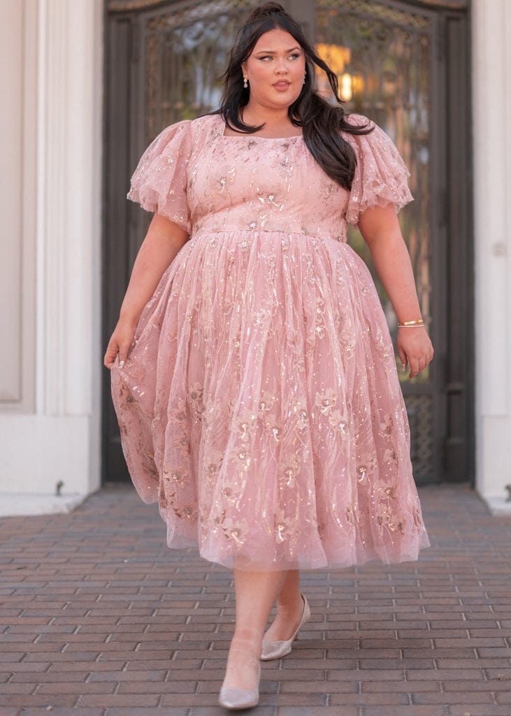 Eloise Dress - Petal Pink