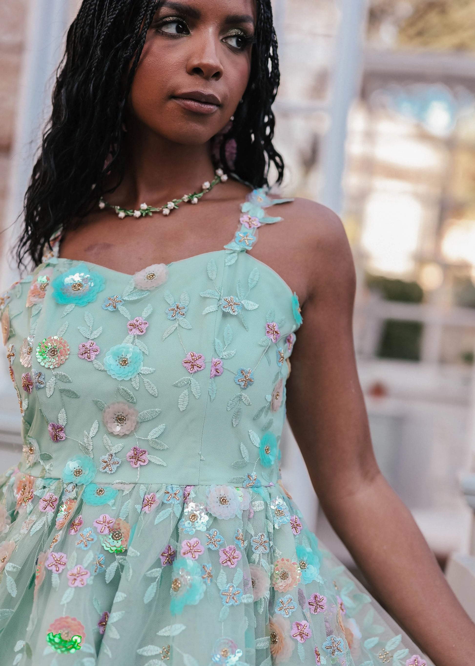 Elowen Dress Dresses - JessaKae - Elowen Dress - Teal / XXS