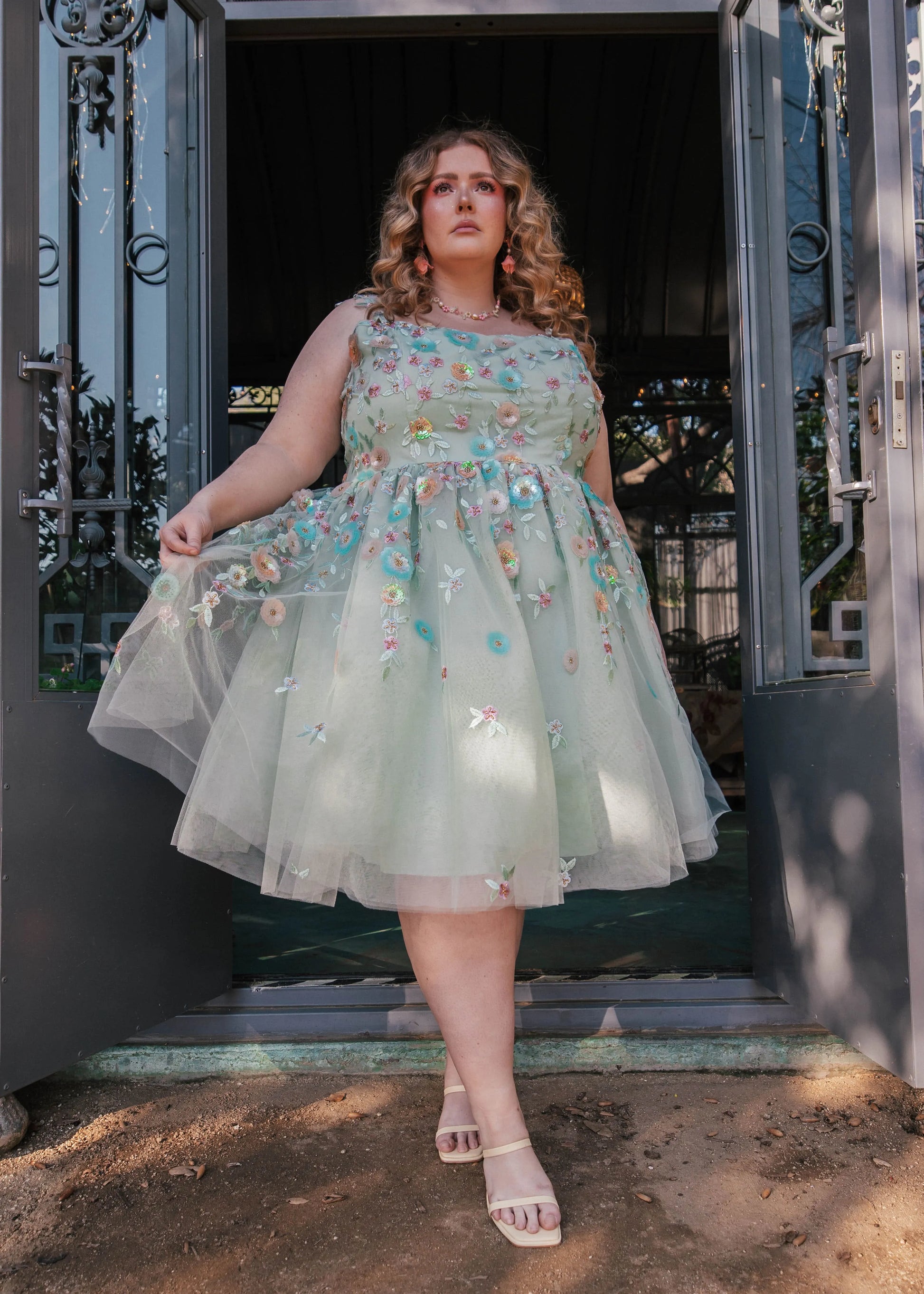 Elowen Dress Dresses - JessaKae - Elowen Dress - Teal / XXS