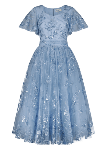 Elsa Dress Dresses - JessaKae - Elsa Dress_Elsa Blue / XXS