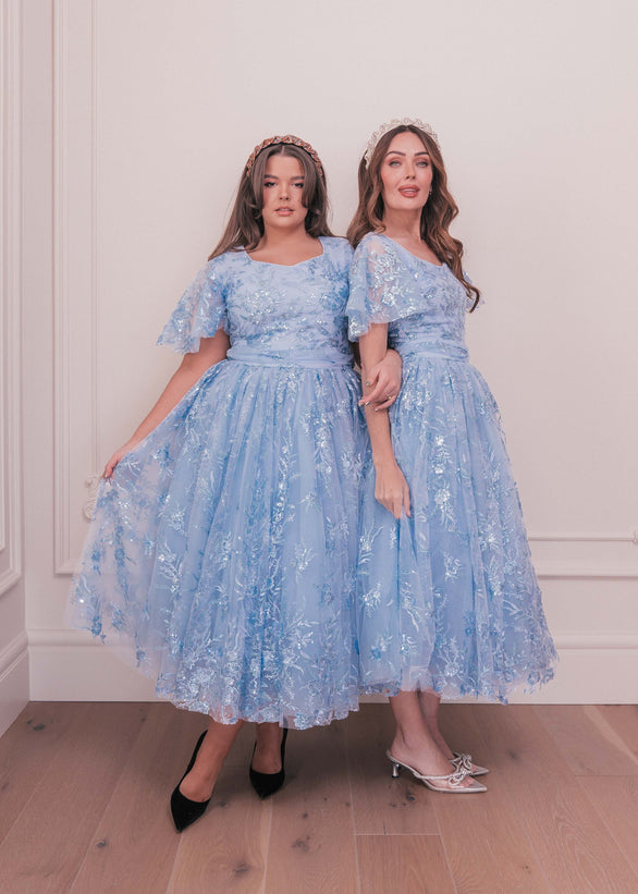 Elsa Dress - Elsa Blue