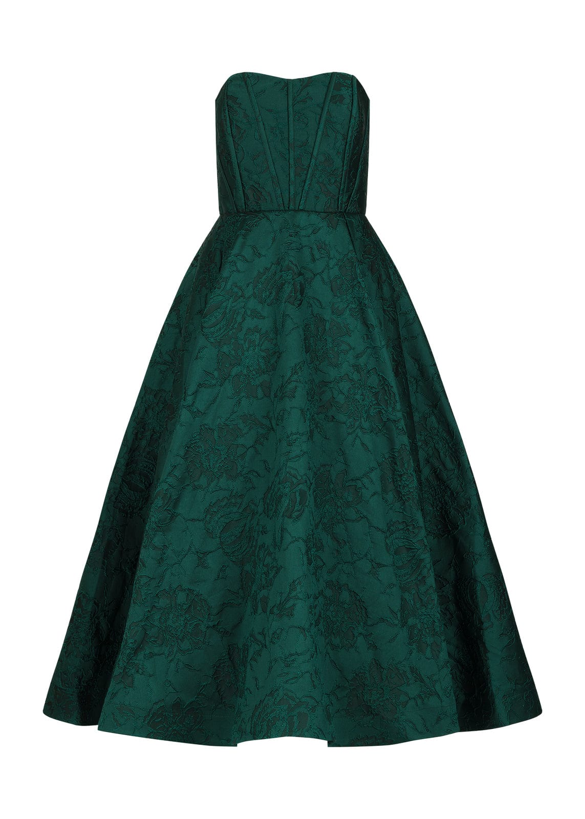 chic size inclusive model wearing JessaKae Enchanted Dress