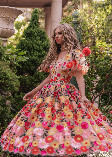 English Garden Dress | Occasion Dress in Sizes XXS–6X | JessaKae
