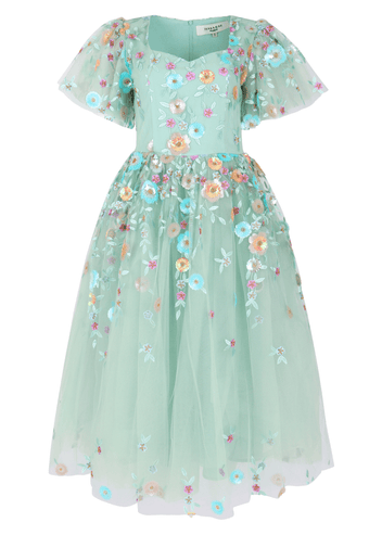 Evangeline Dress Dresses - JessaKae - Evangeline Dress_Teal / XXS