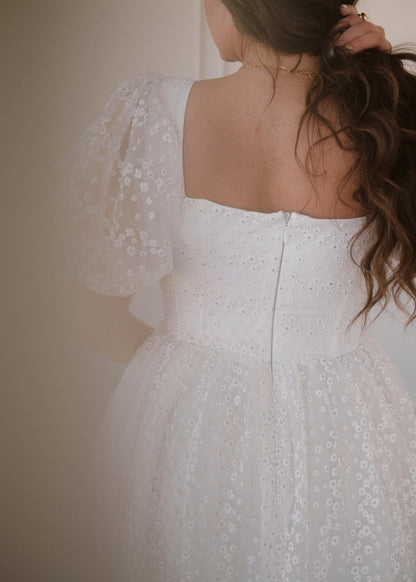 chic size inclusive model wearing JessaKae Everbloom Dress - Maxi