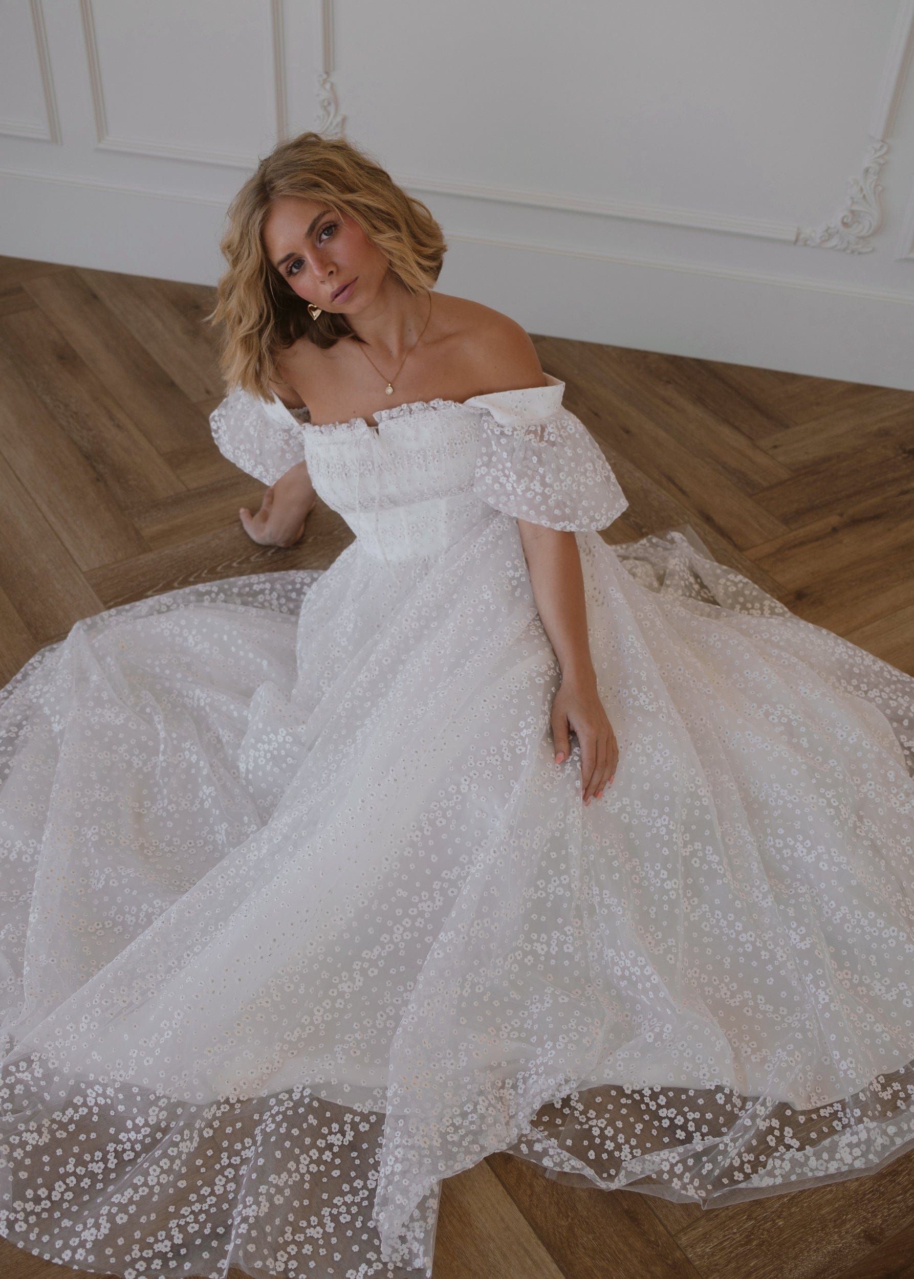 chic size inclusive model wearing JessaKae Everbloom Dress - Maxi