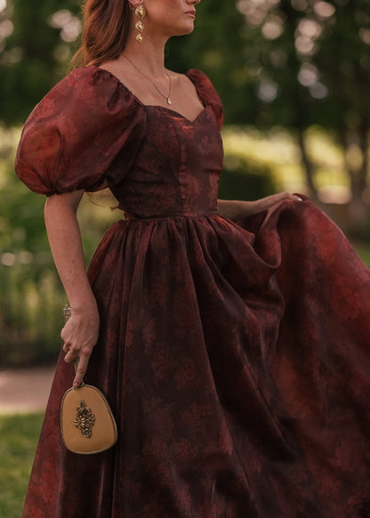 chic size inclusive model wearing JessaKae Fable Dress