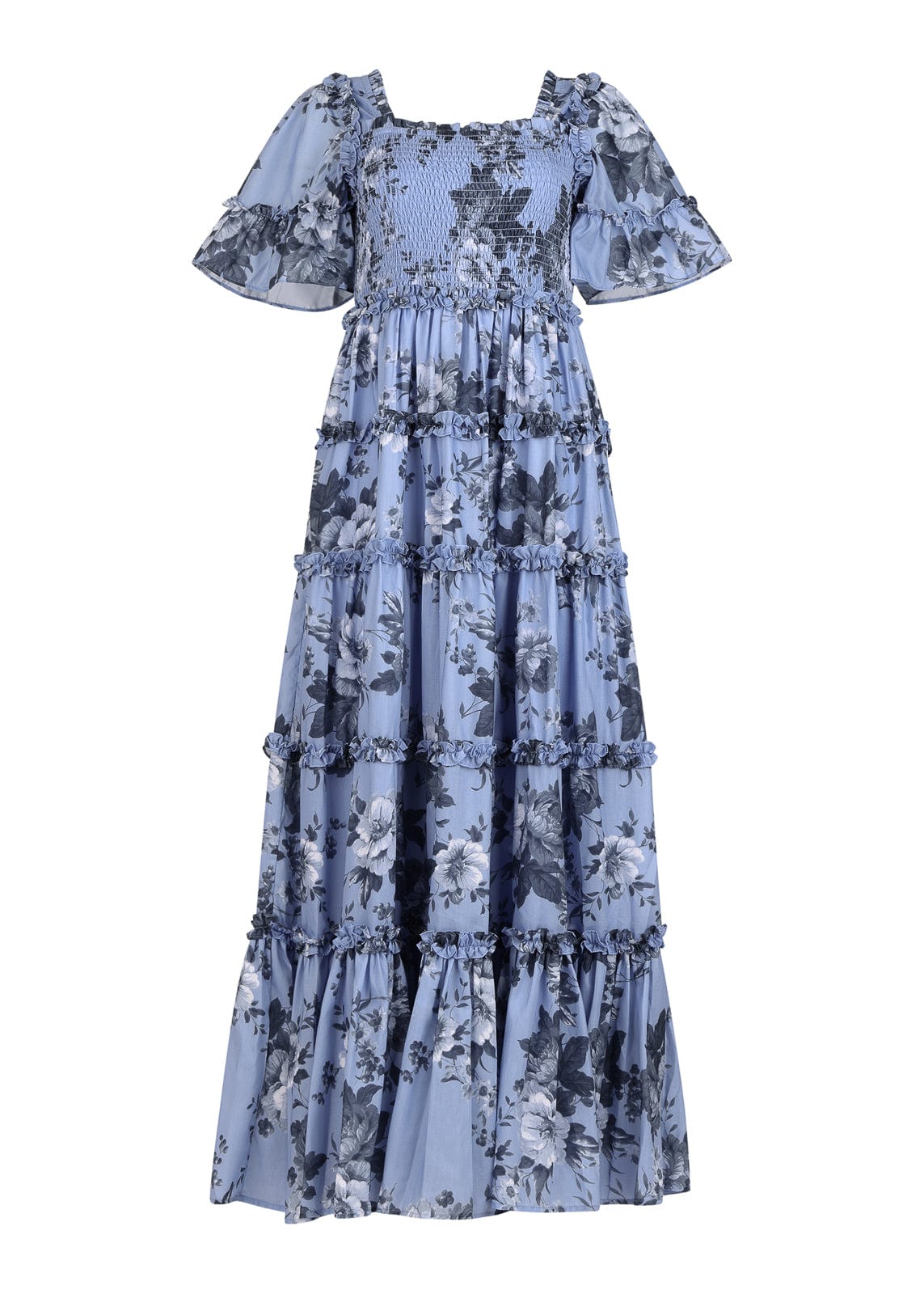 chic size inclusive model wearing JessaKae Faeryn Dress