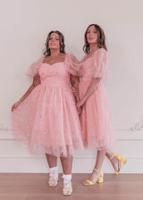 chic size inclusive model wearing JessaKae Faye Dress Dresses