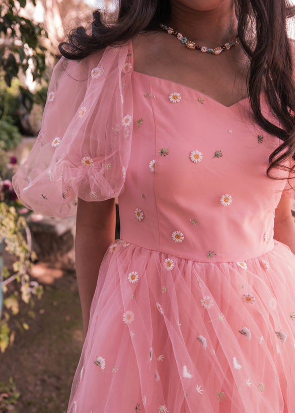 Faye Dress - Pink